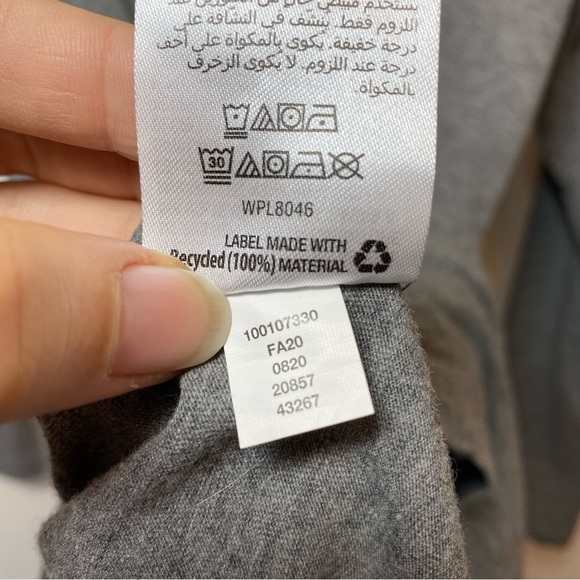 Jenni Intimates | Not Today Christmas Cat Rudolph Print Sleep Shirt Gray Medium - Picture 9 of 9